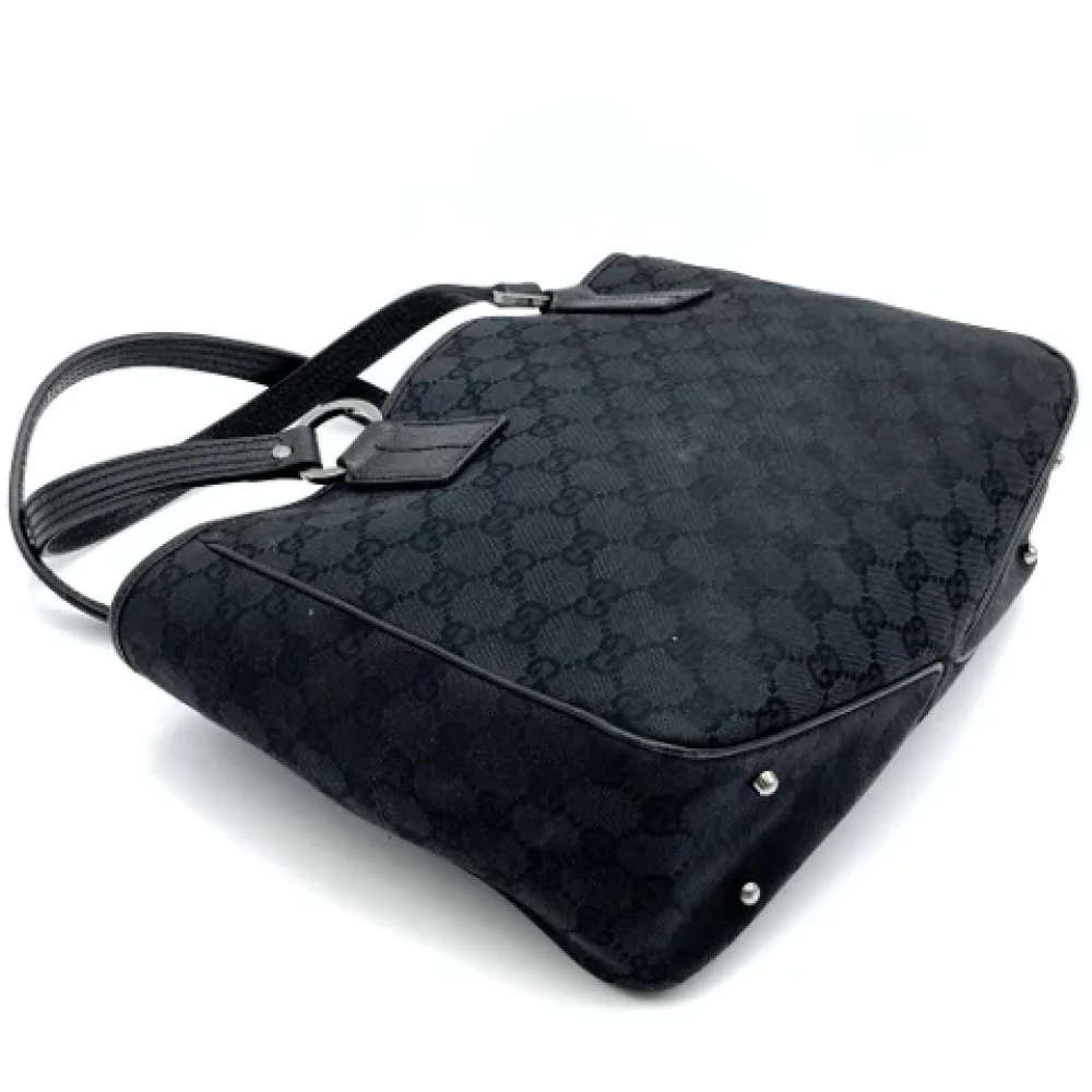 Gucci Vintage Pre-owned Canvas gucci-bags Black Dames