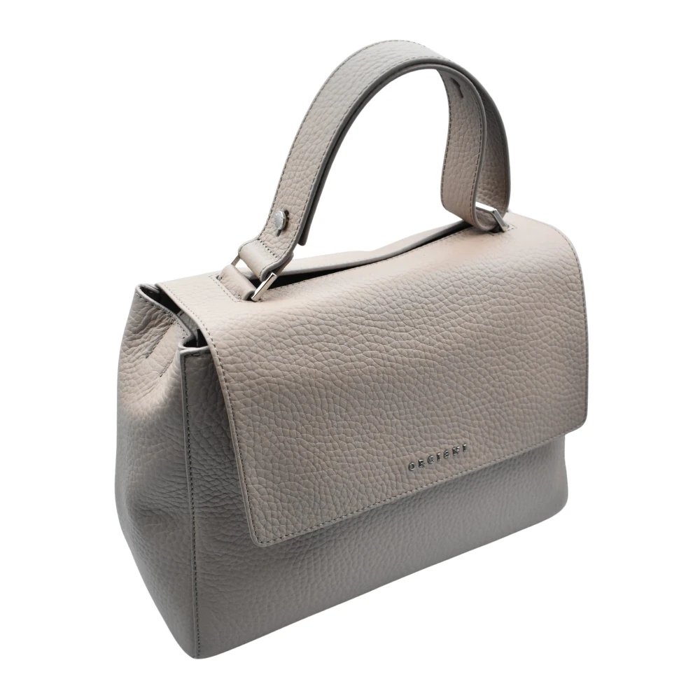 Orciani Elegante Cameo Handtas voor Vrouwen Beige Dames