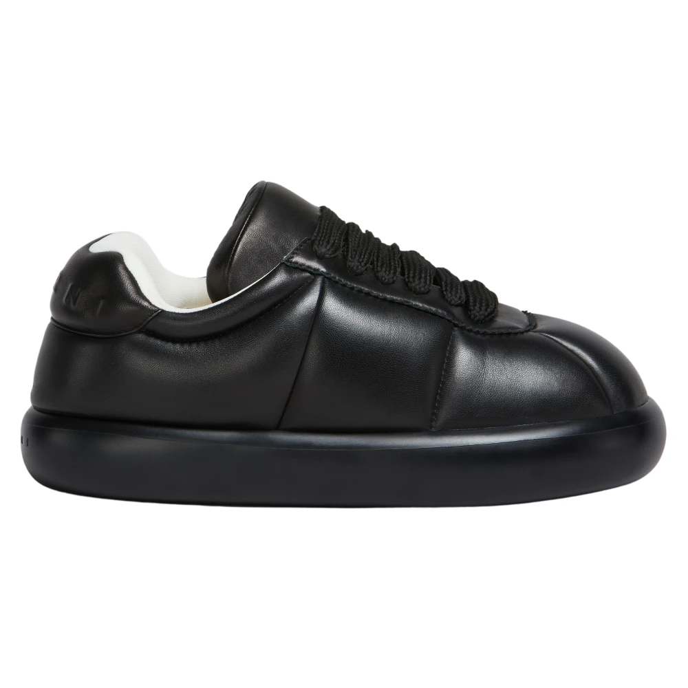 Marni Läder bigfoot 2.0 sneaker Black, Herr