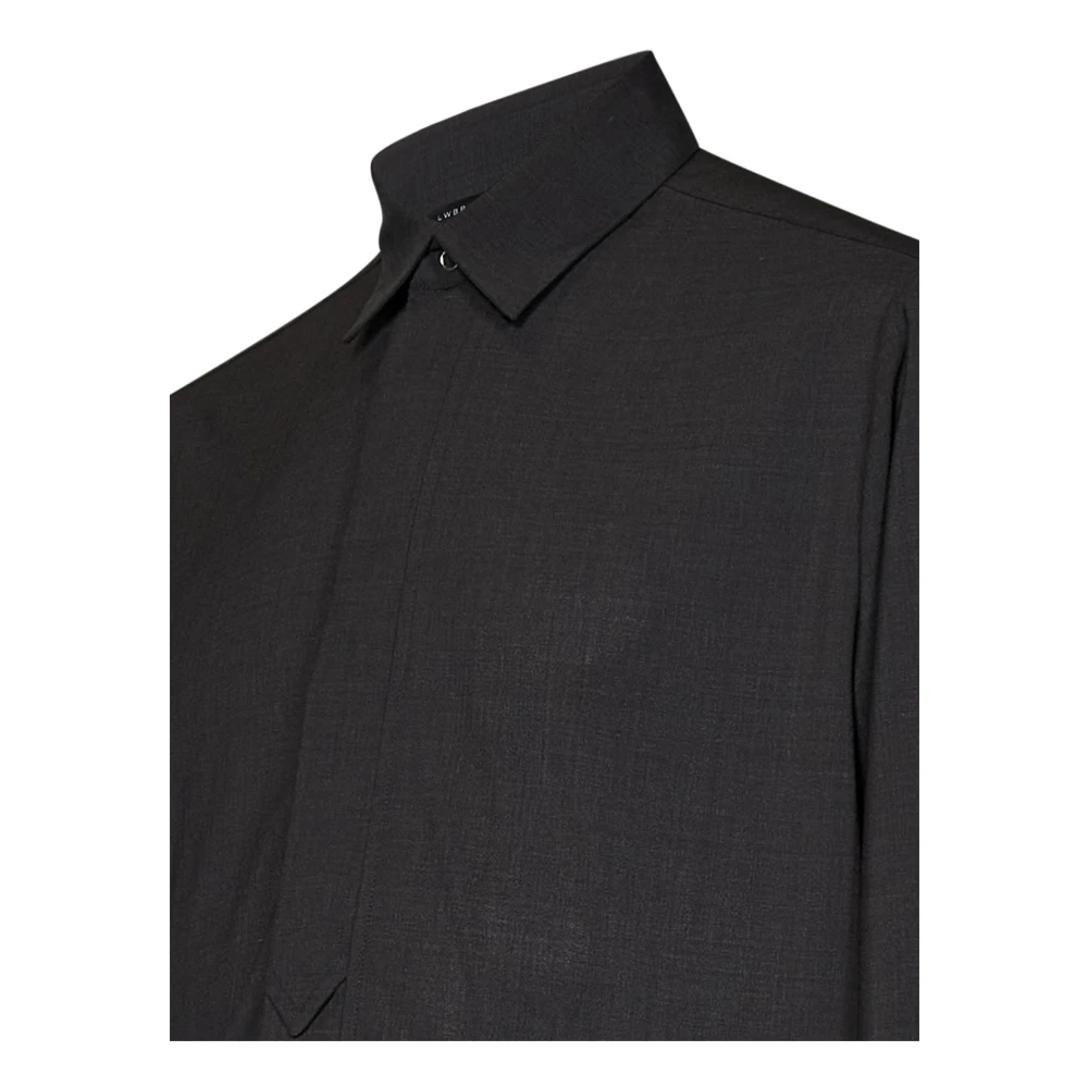 Low Brand Grijze Shirt voor Mannen Aw24 Black Heren