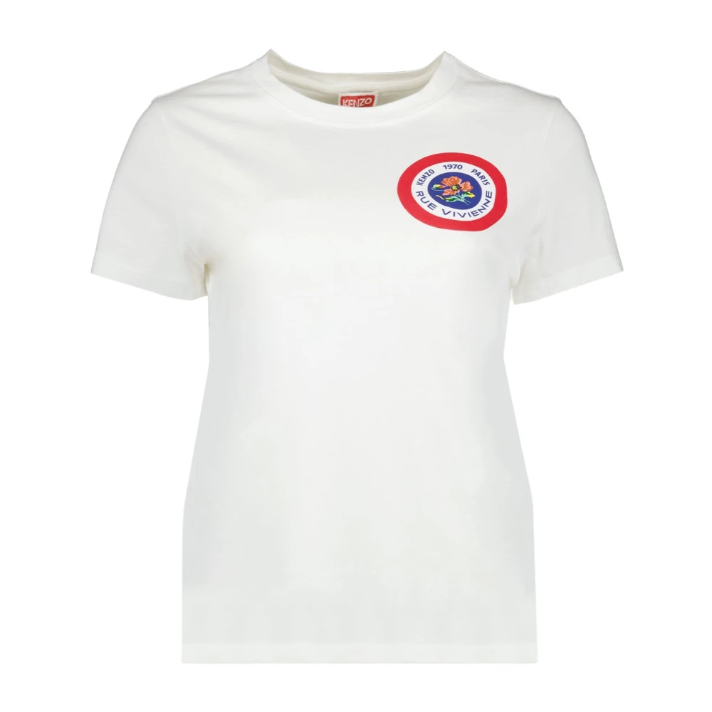 Kenzo Vivienne Street T-shirt White Dames