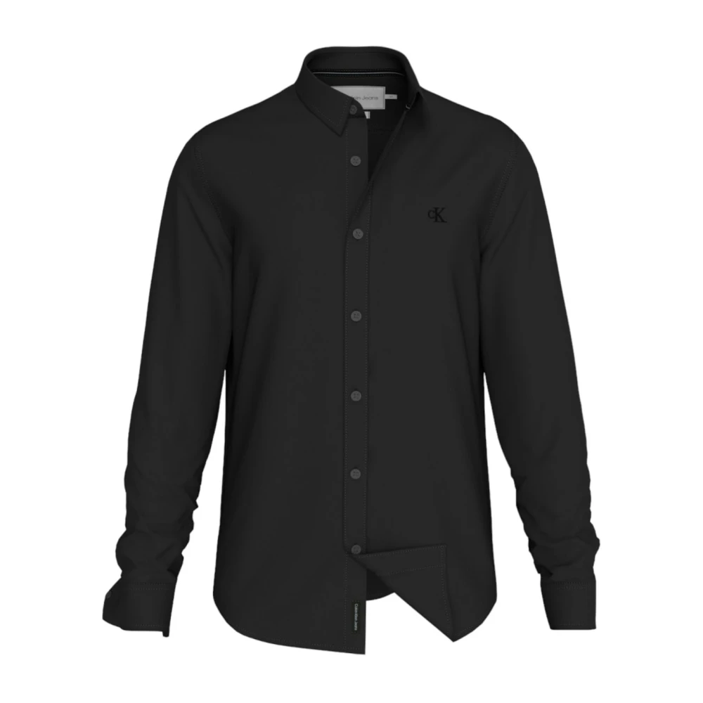 Calvin Klein Jeans Lange mouwen overhemd Black Heren