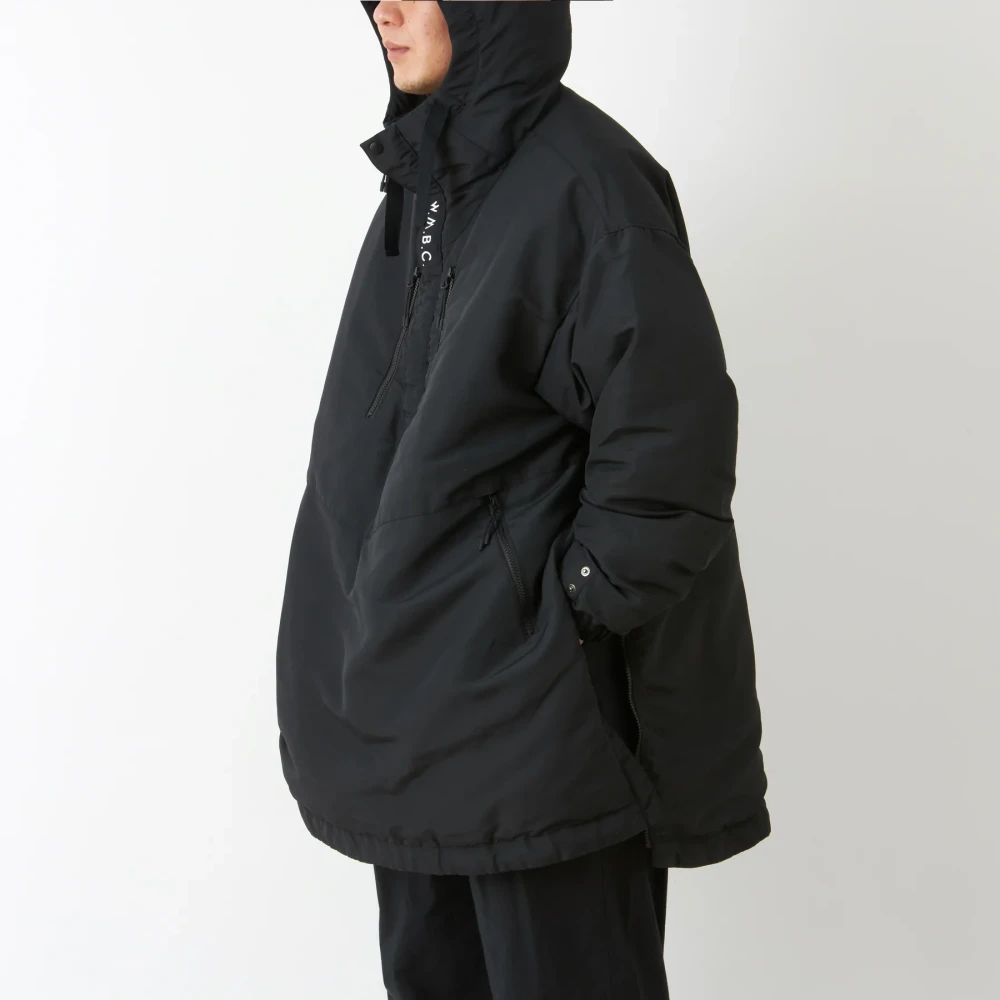 White Mountaineering Denim Jack Black Heren
