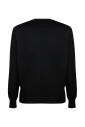 pull-noir-a-col-rond-avec-broderie-orb