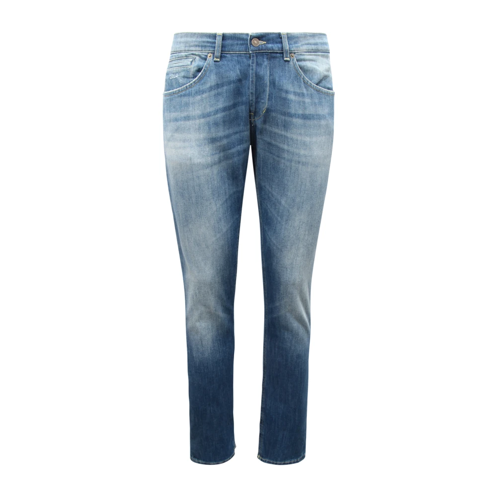 Dondup Men's Blue Slim Fit Jeans, W30, Skinny Fit Trousers Made In Italy