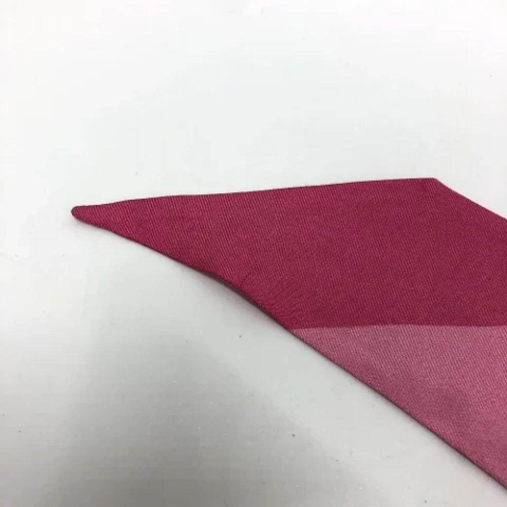 Gucci Vintage Pre-owned Fabric scarves Pink Dames