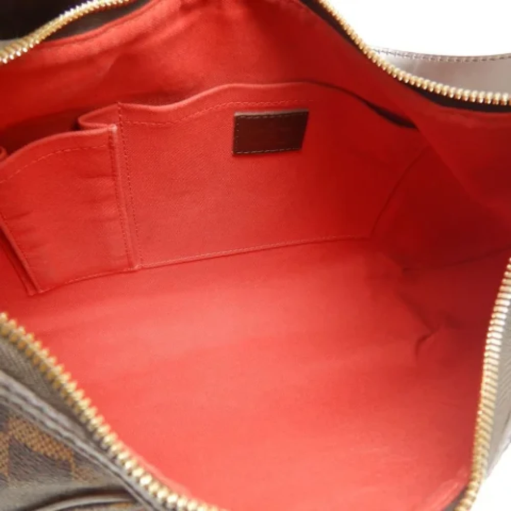 Louis Vuitton Vintage Pre-owned Plastic handbags Brown Dames