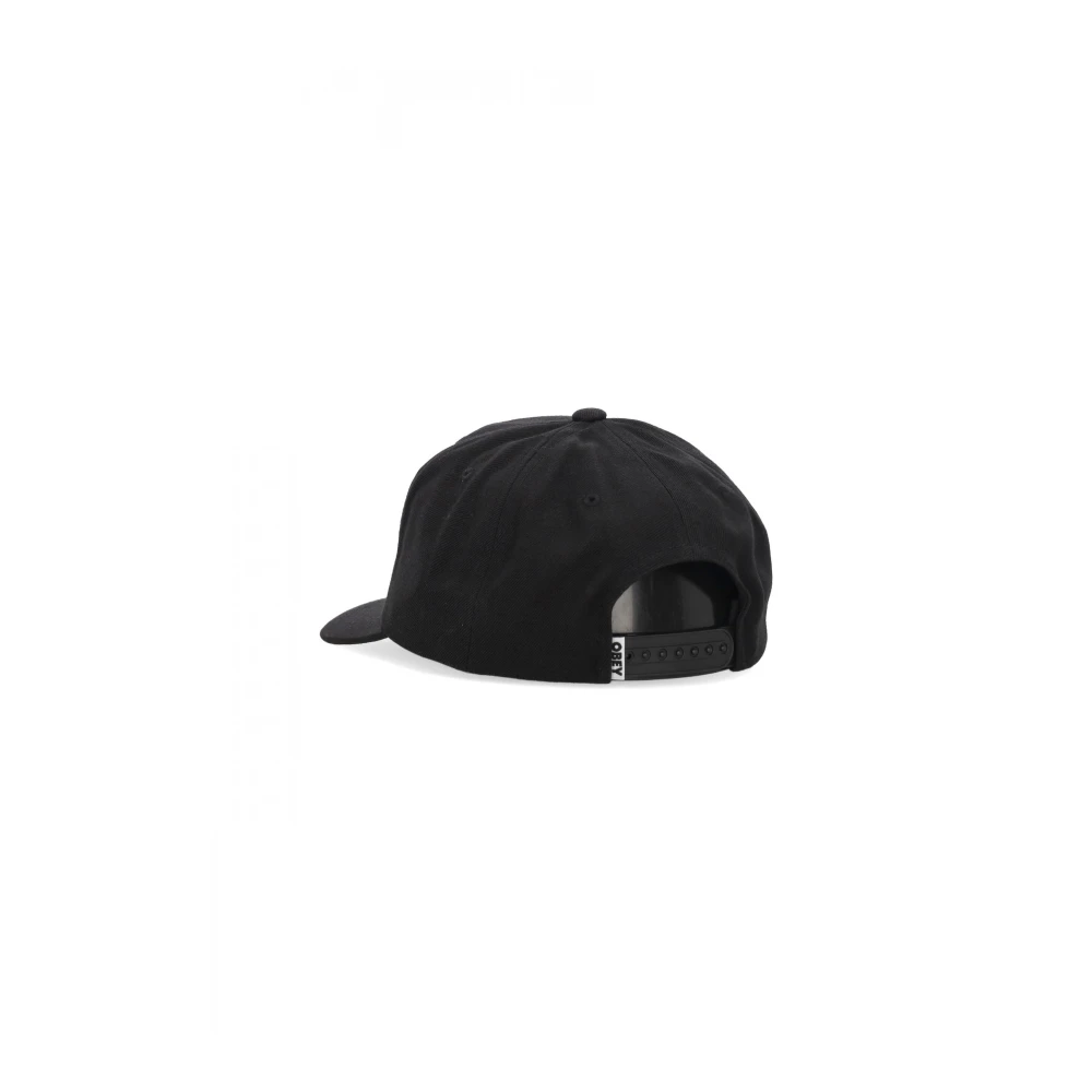 Obey Klassieke Snapback Pet Zwart Black Heren