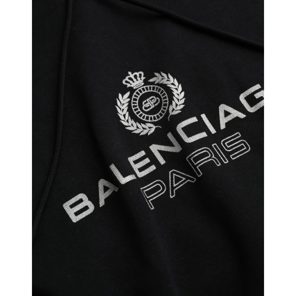 Balenciaga Hoodie met capuchon Black Dames