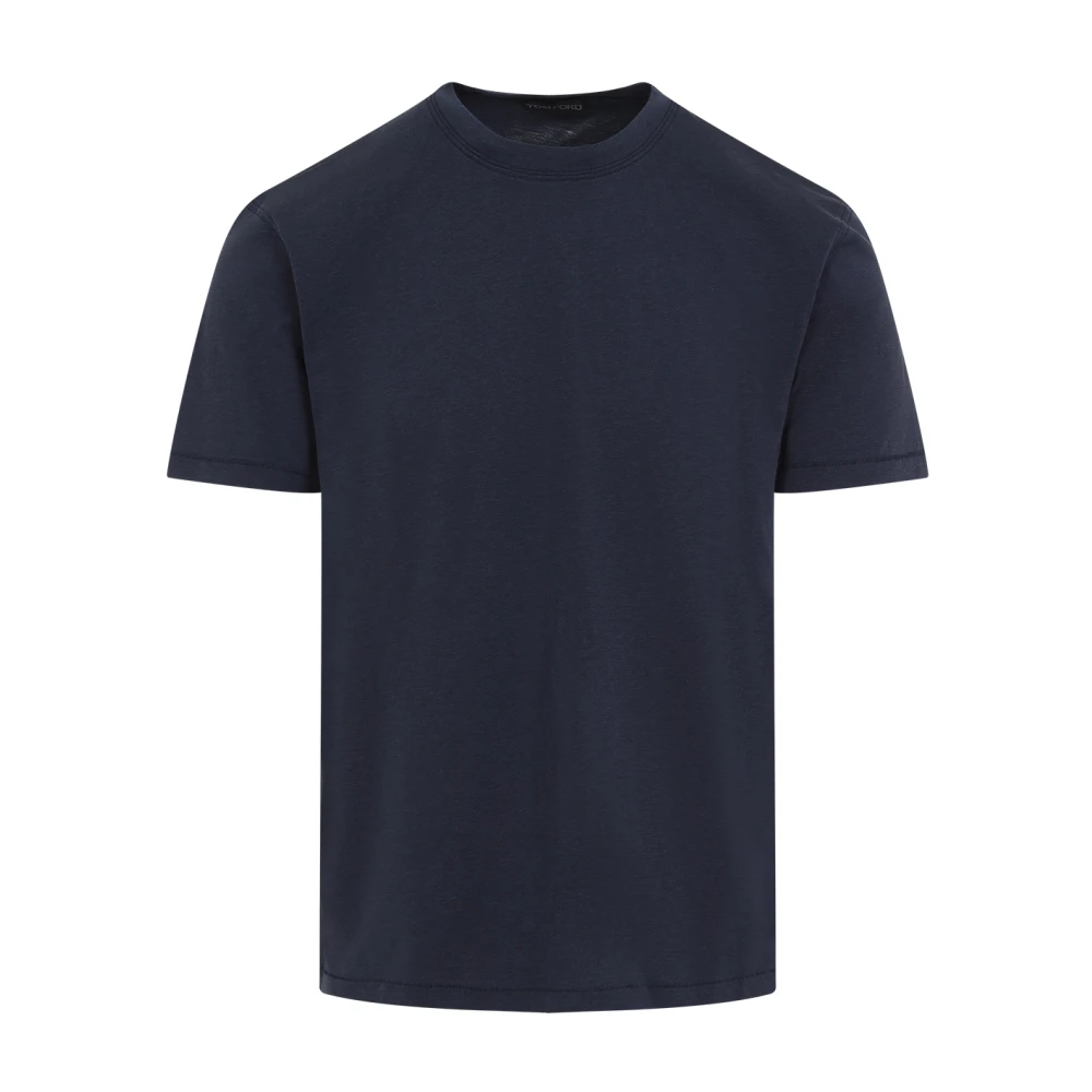 Tom Ford - Tops > T-Shirts - Blue - Tom Ford - Modalova