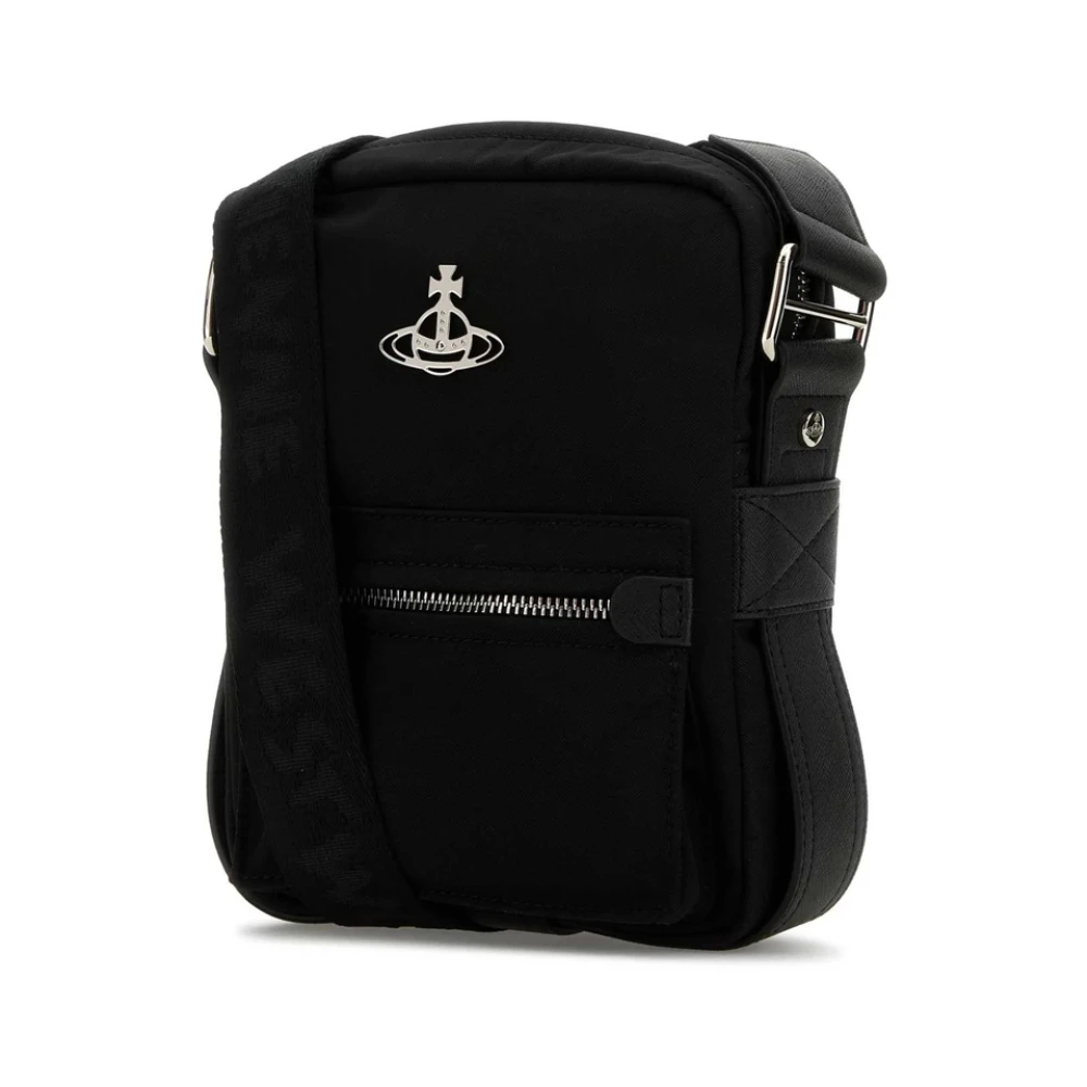 Vivienne Westwood Zwarte Toprits Schoudertas Black Dames