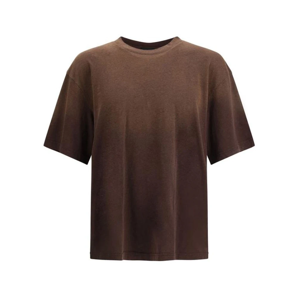 Axel Arigato Men's Brown T-Shirts, Xl, Cotton Sportswear