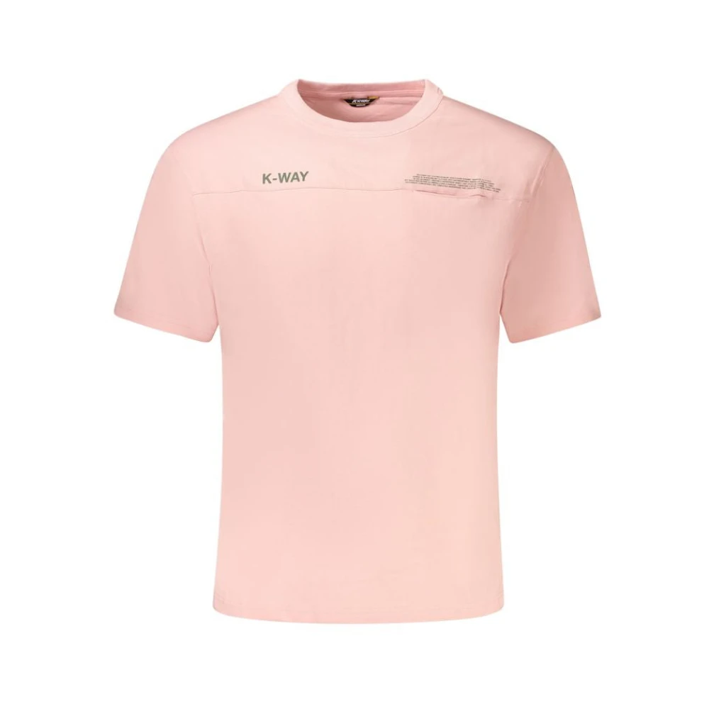K-Way - Tops > T-Shirts - Pink - K-Way - Modalova