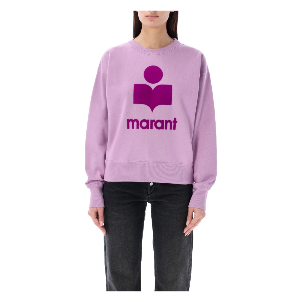 Isabel Marant Étoile Stijlvolle Crewneck Sweater Purple Dames