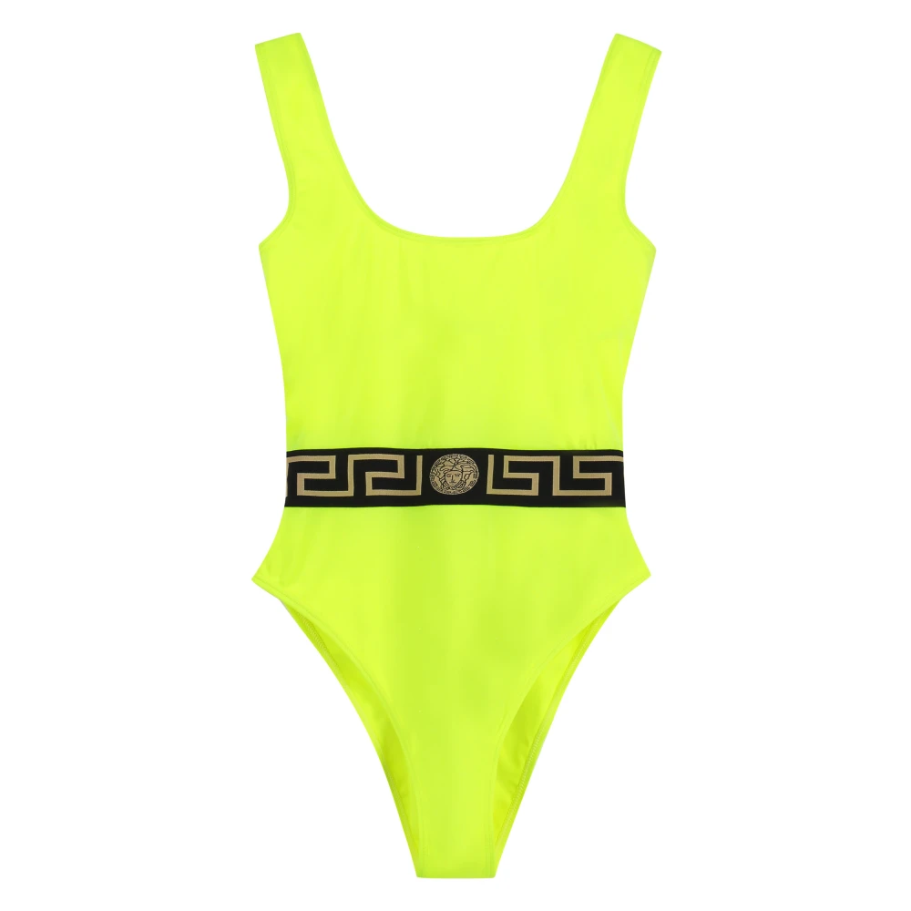 Versace Badpak met Logodetail Yellow Dames