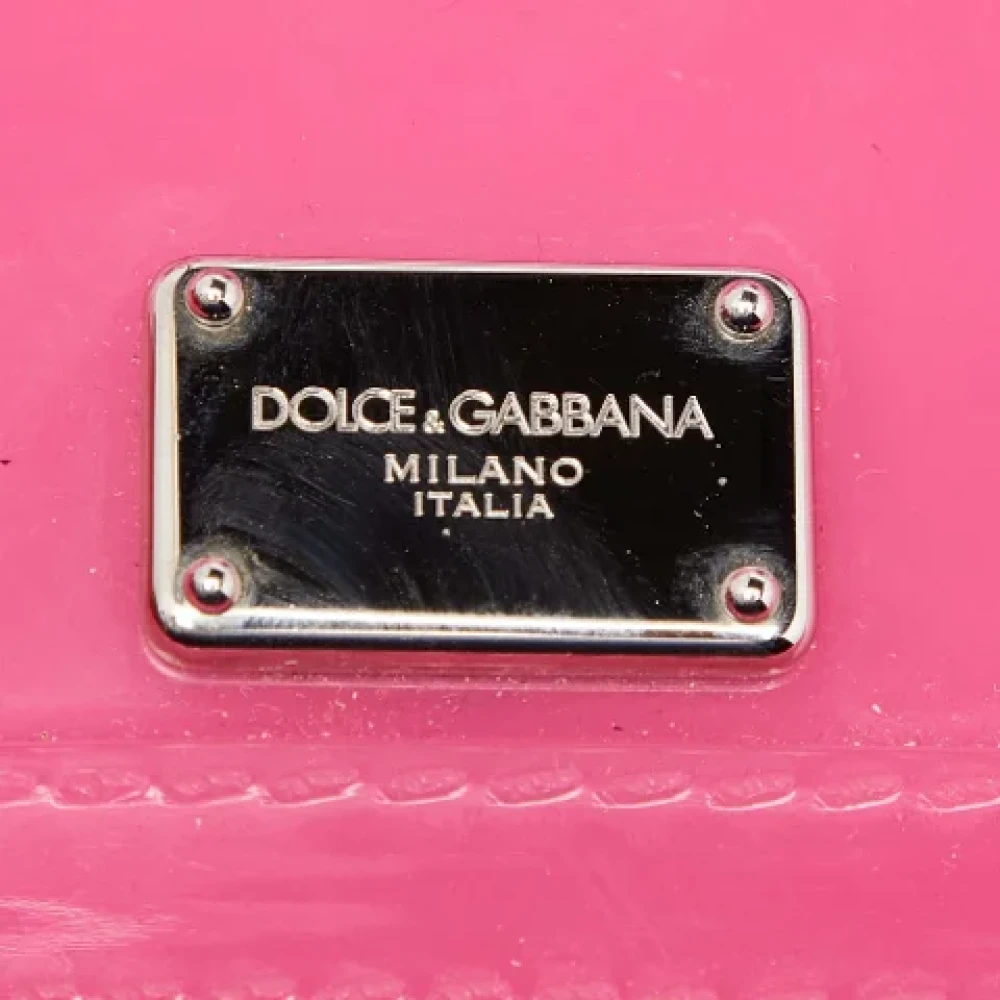 Dolce & Gabbana Pre-owned Fabric handbags Pink Dames