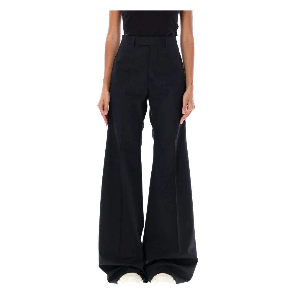 Rick Owens Dameskleding Broek Zwart Aw23 Black Dames