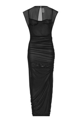 black-tulle-draped-dress