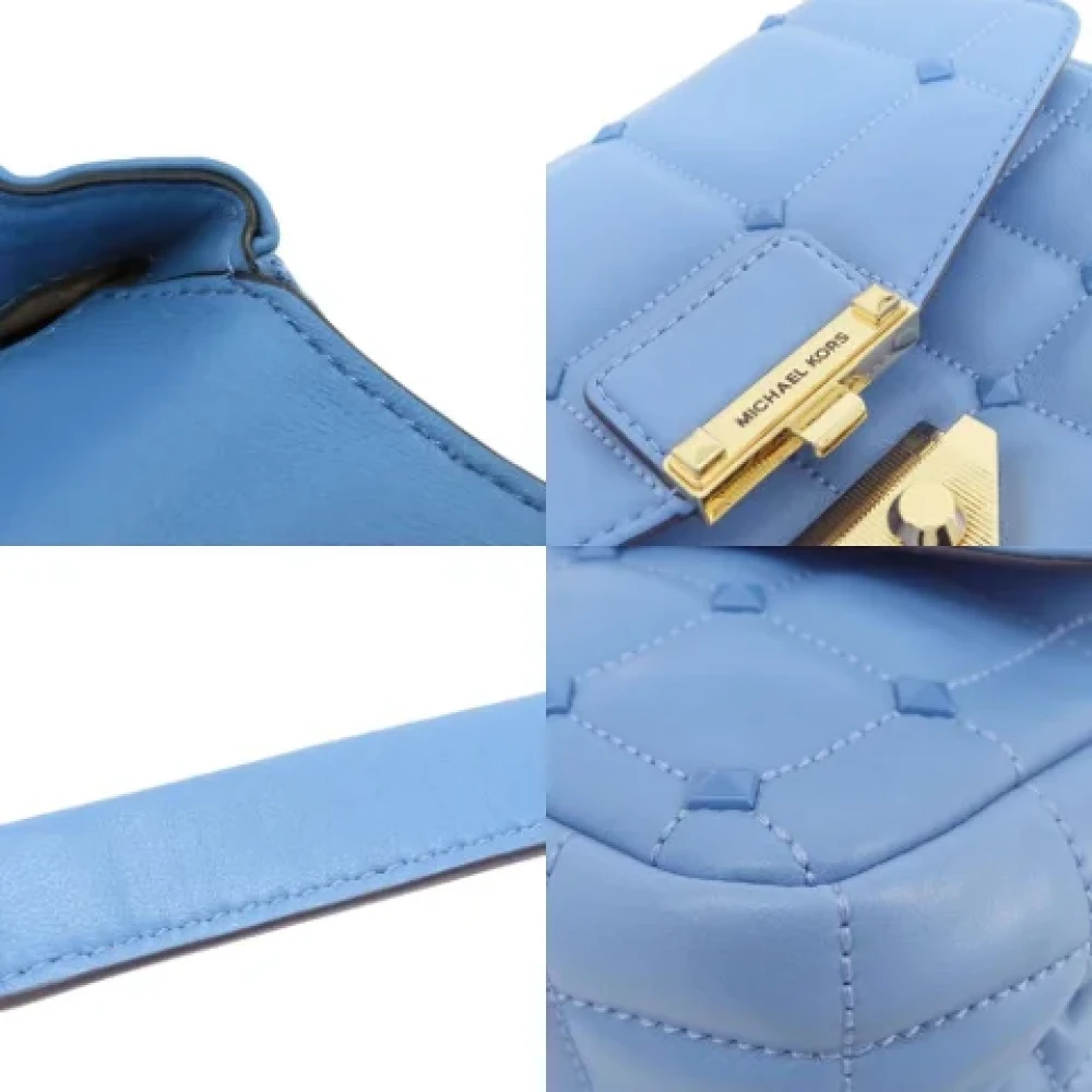 Michael Kors Pre-owned Fabric shoulder-bags Blue Dames