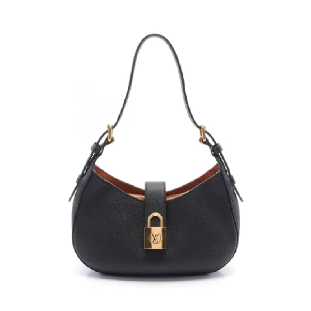 Louis Vuitton Vintage Pre-owned Leather louis-vuitton-bags Black Dames