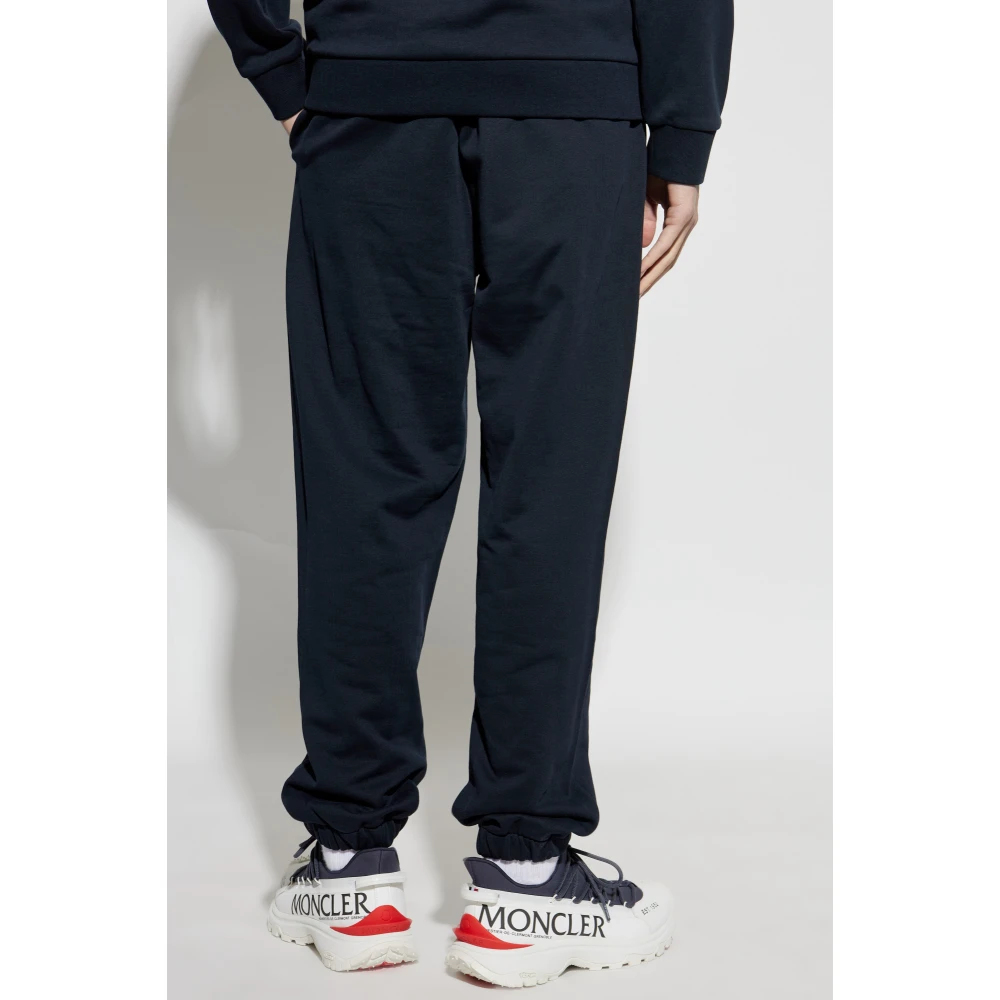 Moncler Sweatpants Blue Heren