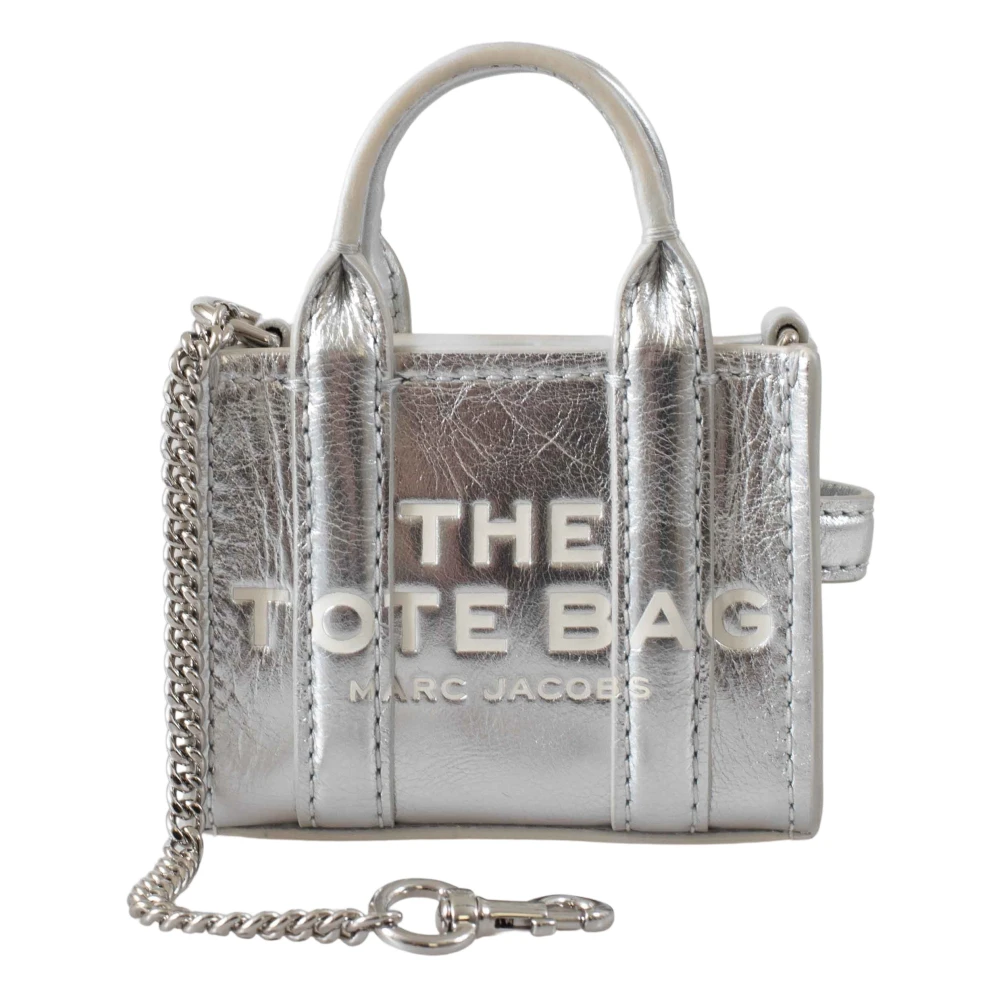 Marc Jacobs Nano Tote Charm Tas Gray Dames