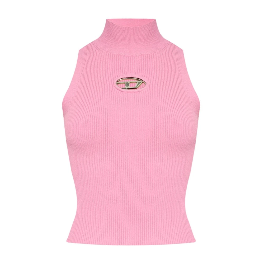 Diesel Stijlvolle Pullover Top Pink Dames