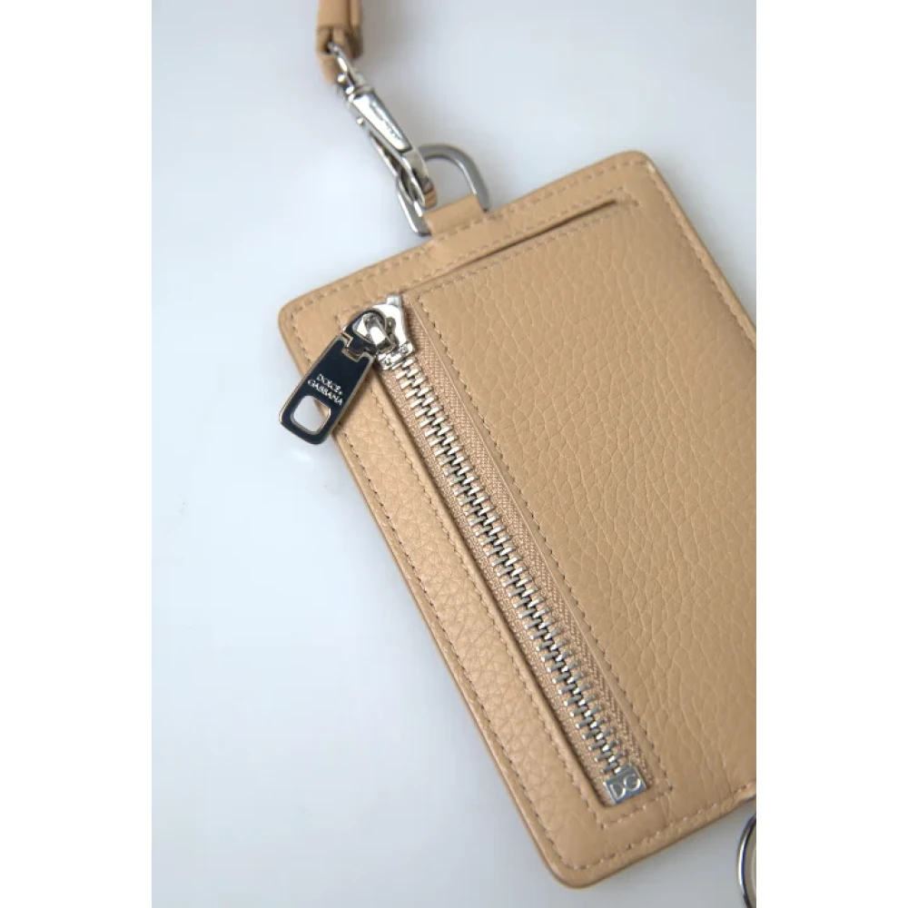 Dolce & Gabbana Pre-owned Canvas wallets Beige Dames