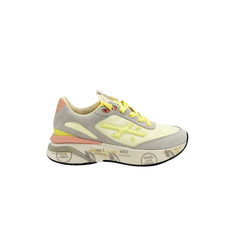 Premiata Moerun 8081 Dames Schoenen Geel