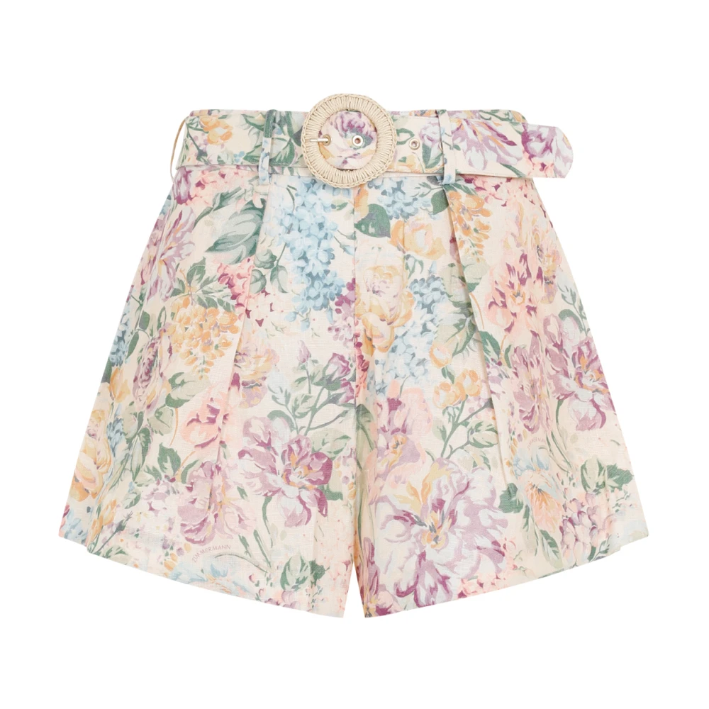 Zimmermann Multicolor Shorts voor Vrouwen Aw24 Multicolor Dames