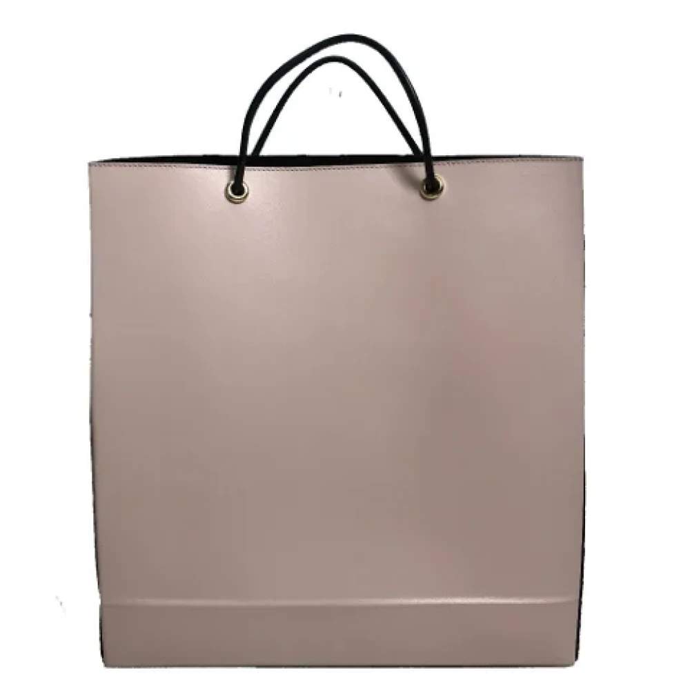 Fendi Vintage Pre-owned Leather fendi-bags Pink Dames