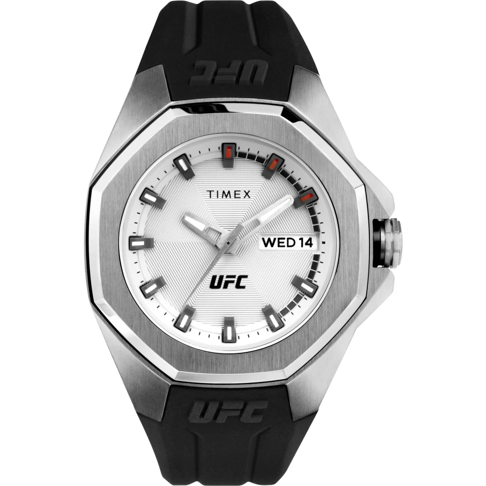 Timex Men's Black Watches, One Size, Ufc Pro Analog Quartz Watch