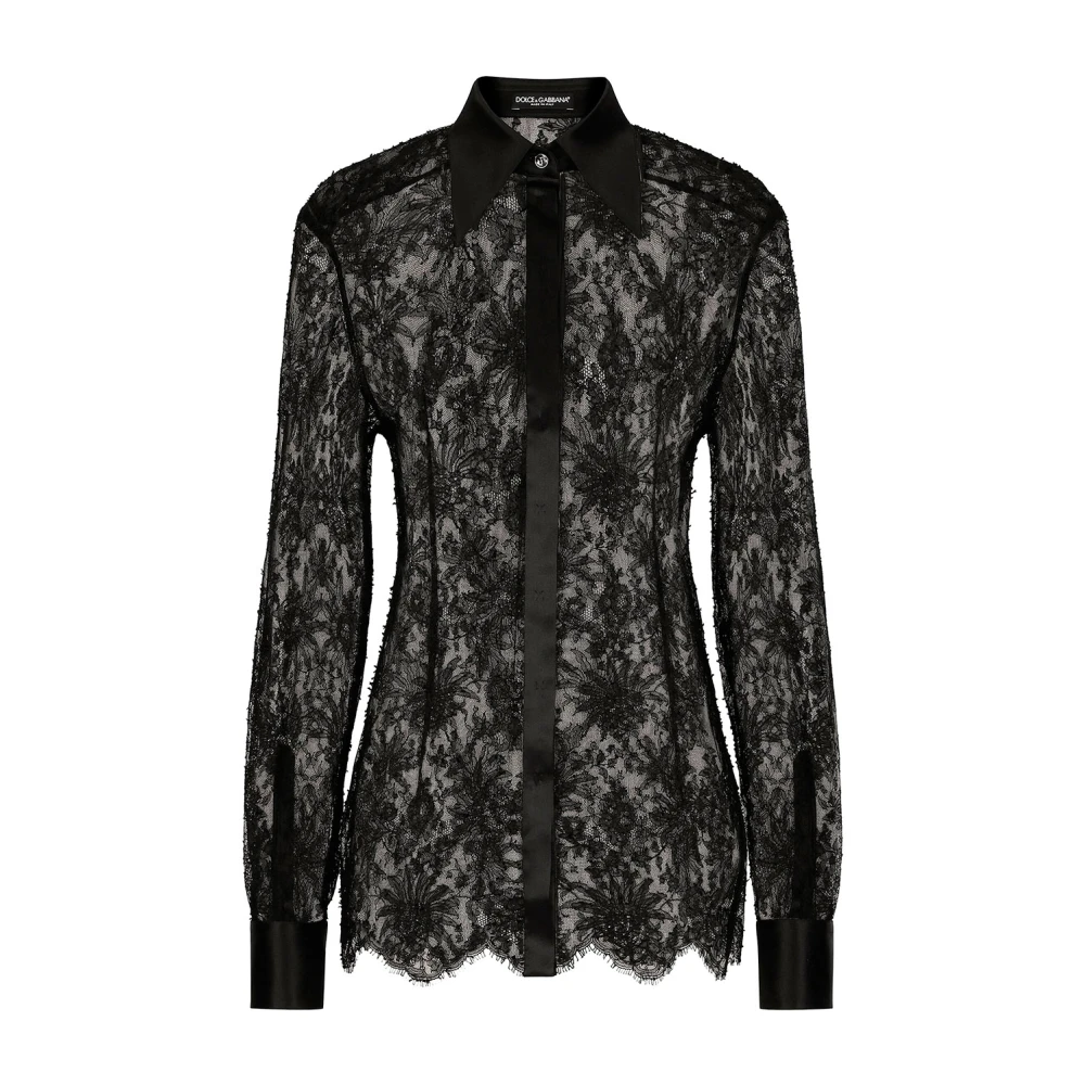 Dolce & Gabbana Mujer Negro Blusas Y Camisas, Talla: M