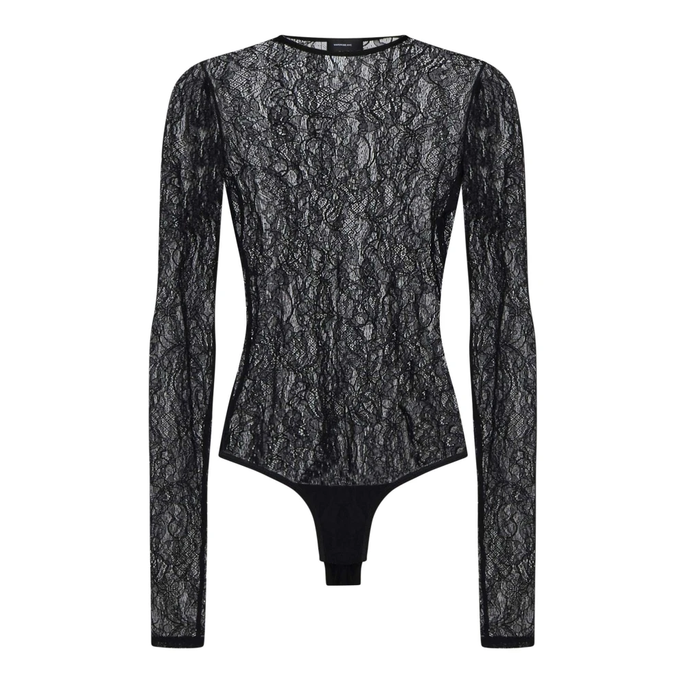 Wardrobe.nyc Zwarte Top voor Vrouwen Black Dames