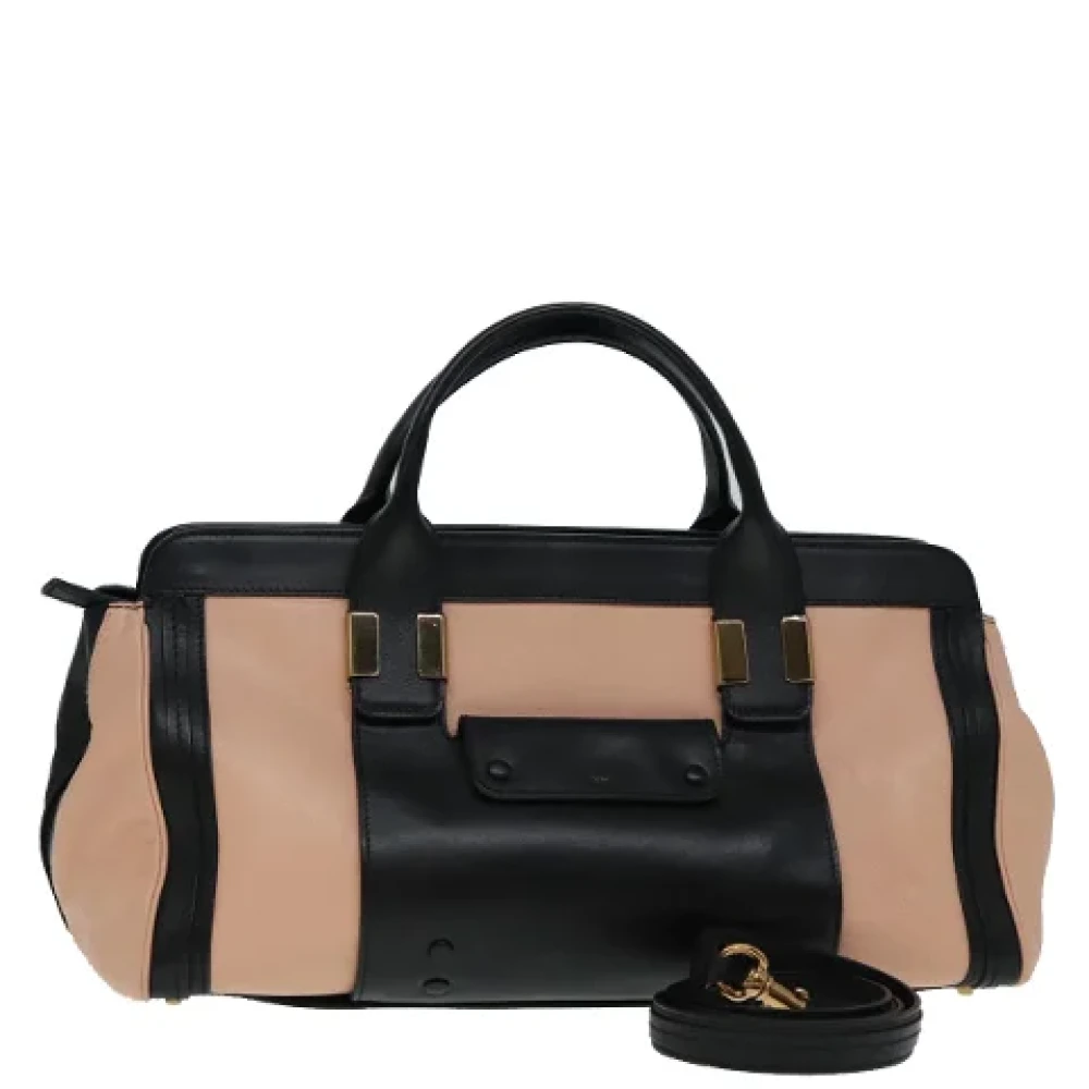 Chloé Pre-owned Leather handbags Black Dames