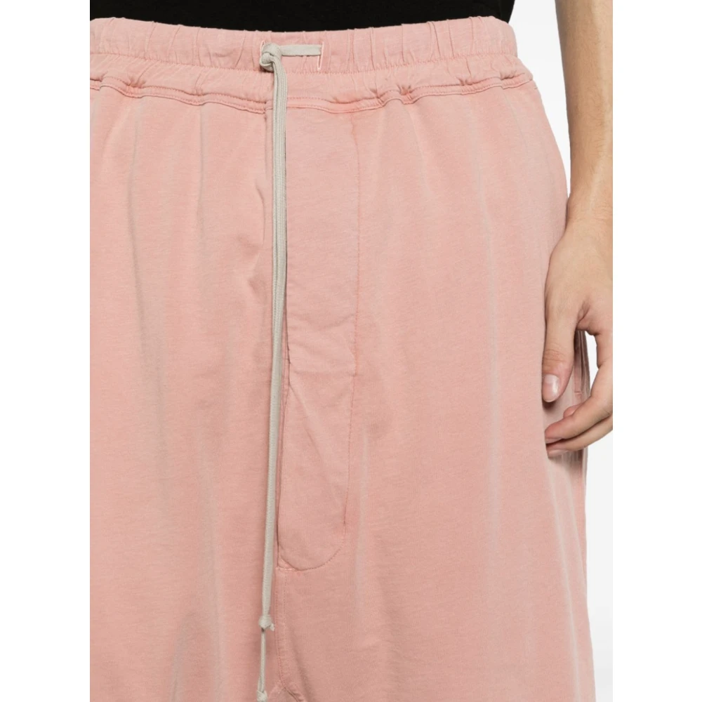 Rick Owens Donkerroze Trekkoord Pods Pink Heren