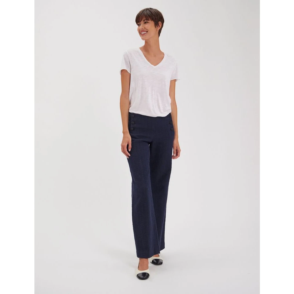 Ines De La Fressange Paris Gabriel Broek Blue Dames