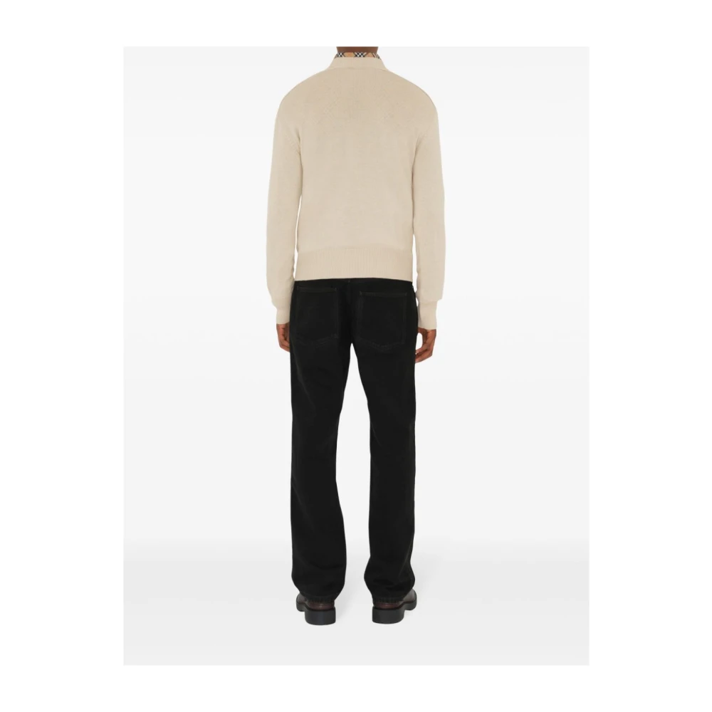 Burberry Stijlvolle Sweaters Collectie Beige Heren