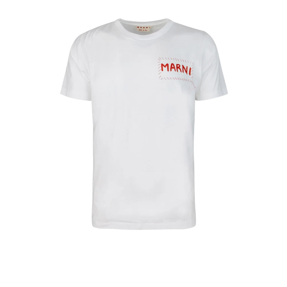 Marni - Tops > T-Shirts - White - Marni - Modalova