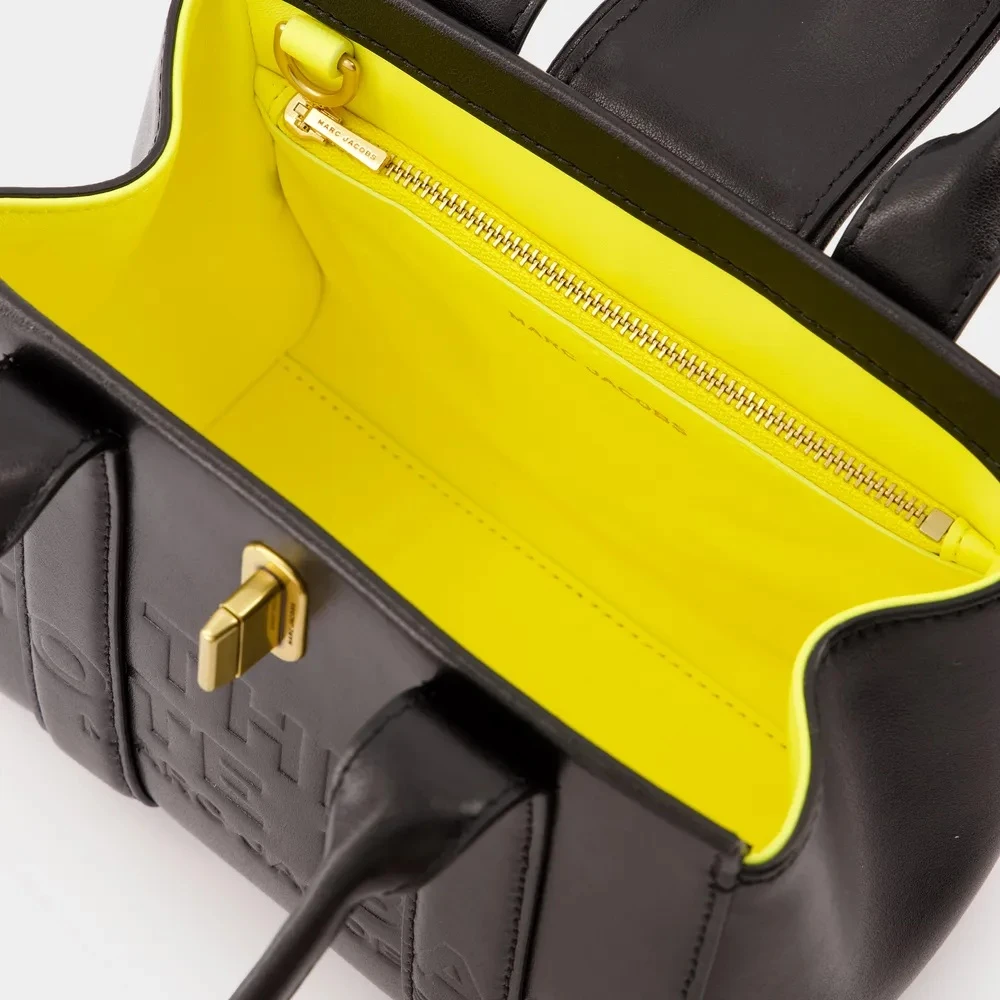 Marc Jacobs The Turnlock Crossbody Tote Tas Black Dames