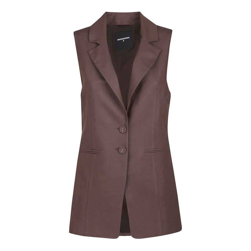 Jackets > Vests - - Patrizia Pepe - Modalova