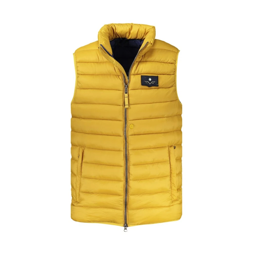 Armata Di Mare Gele herenvest met zakken en rits Yellow Heren