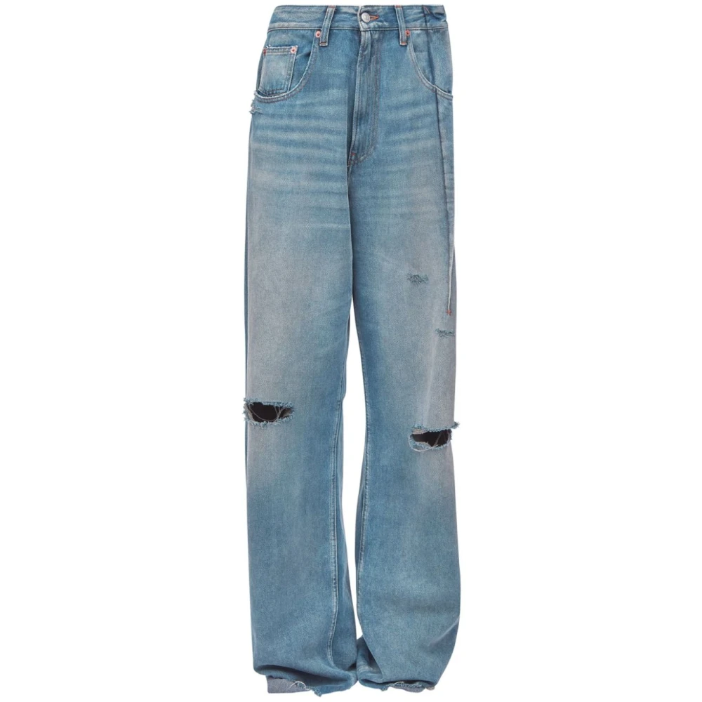 MM6 Maison Margiela Loose-fit Jeans Blue Dames
