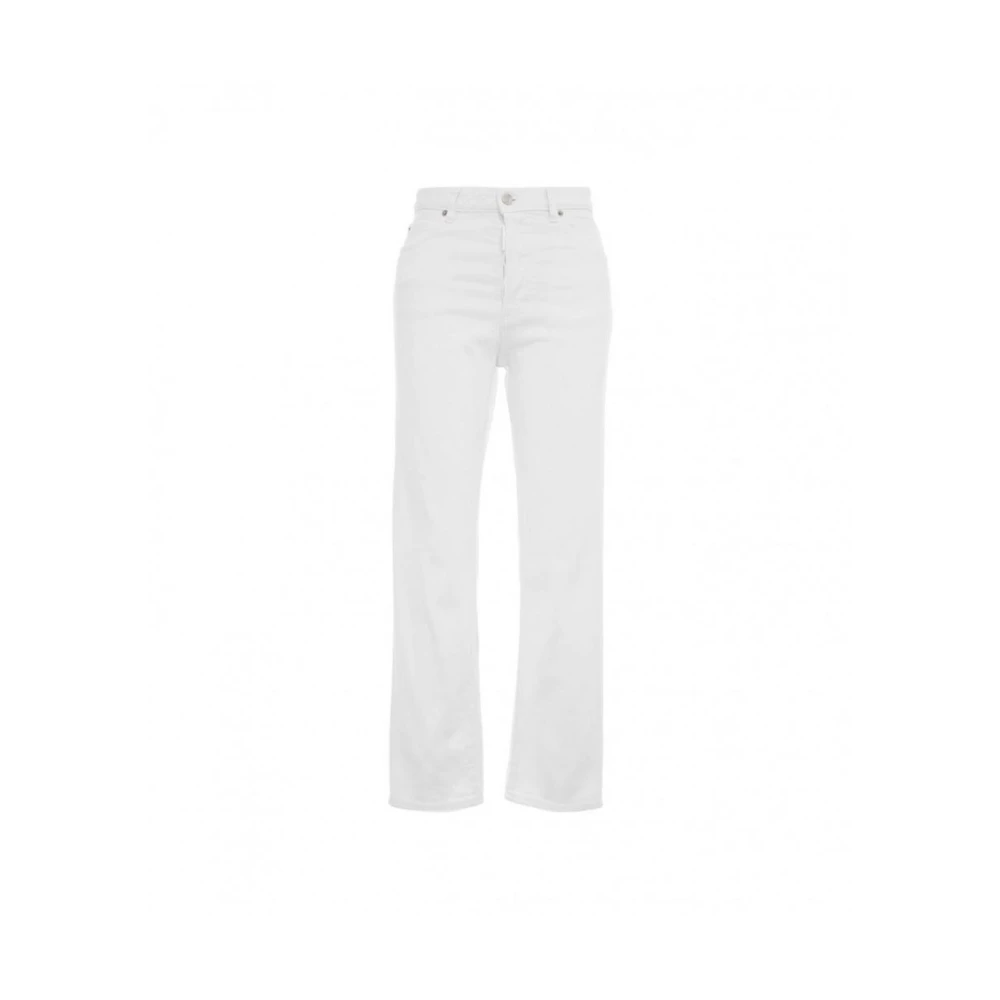 Dsquared2 Straight Jeans White Heren