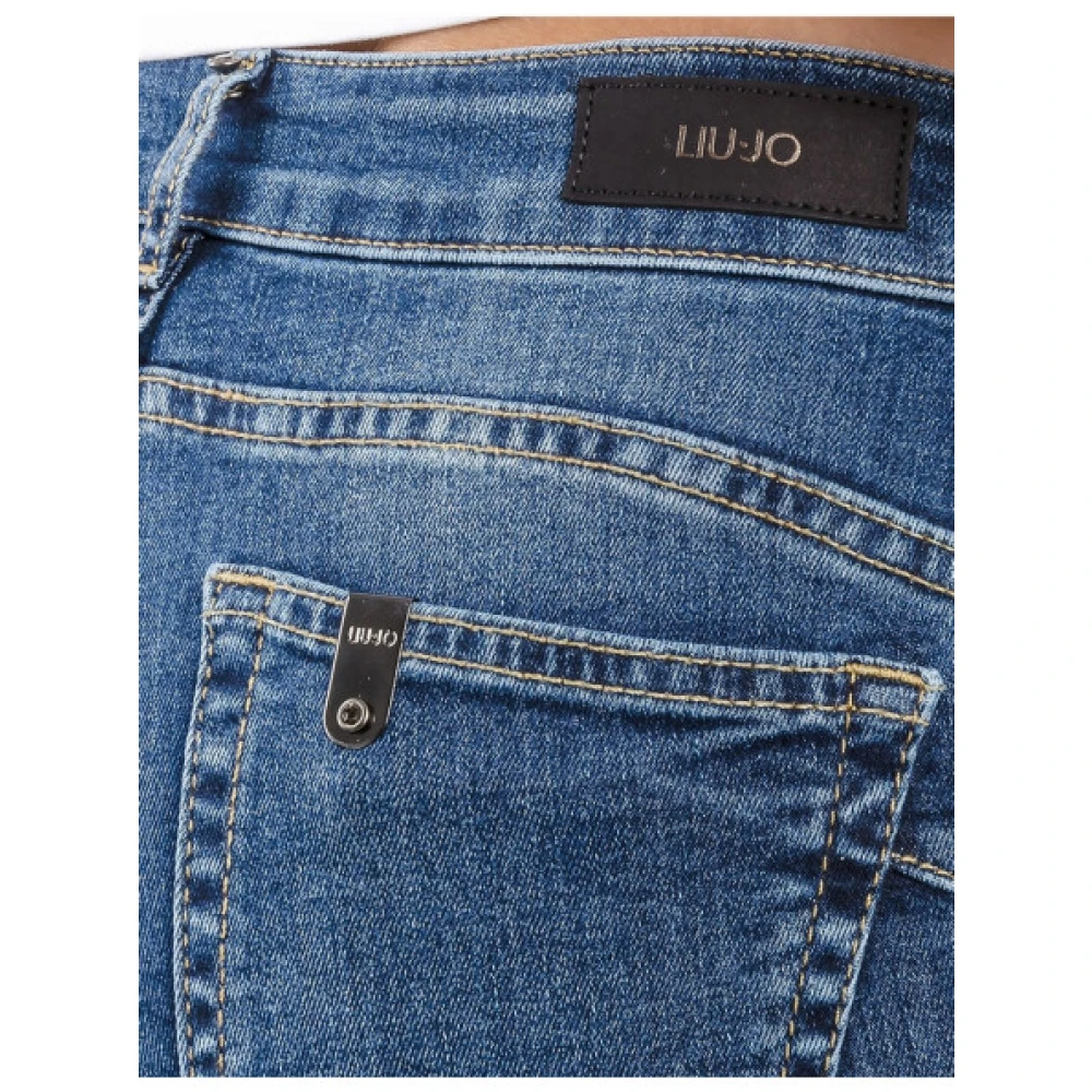 Liu Jo Divine Skinny Denim in Vervaagd Blauw Blue Dames