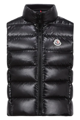 Svart Dunfodrad Ghany Gilet