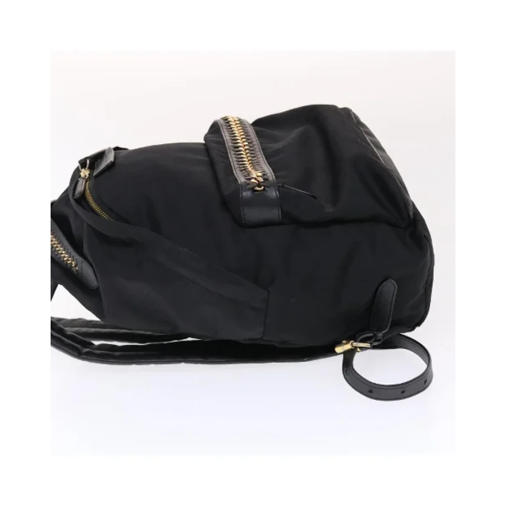 Stella McCartney Pre-owned Nylon backpacks Black Dames