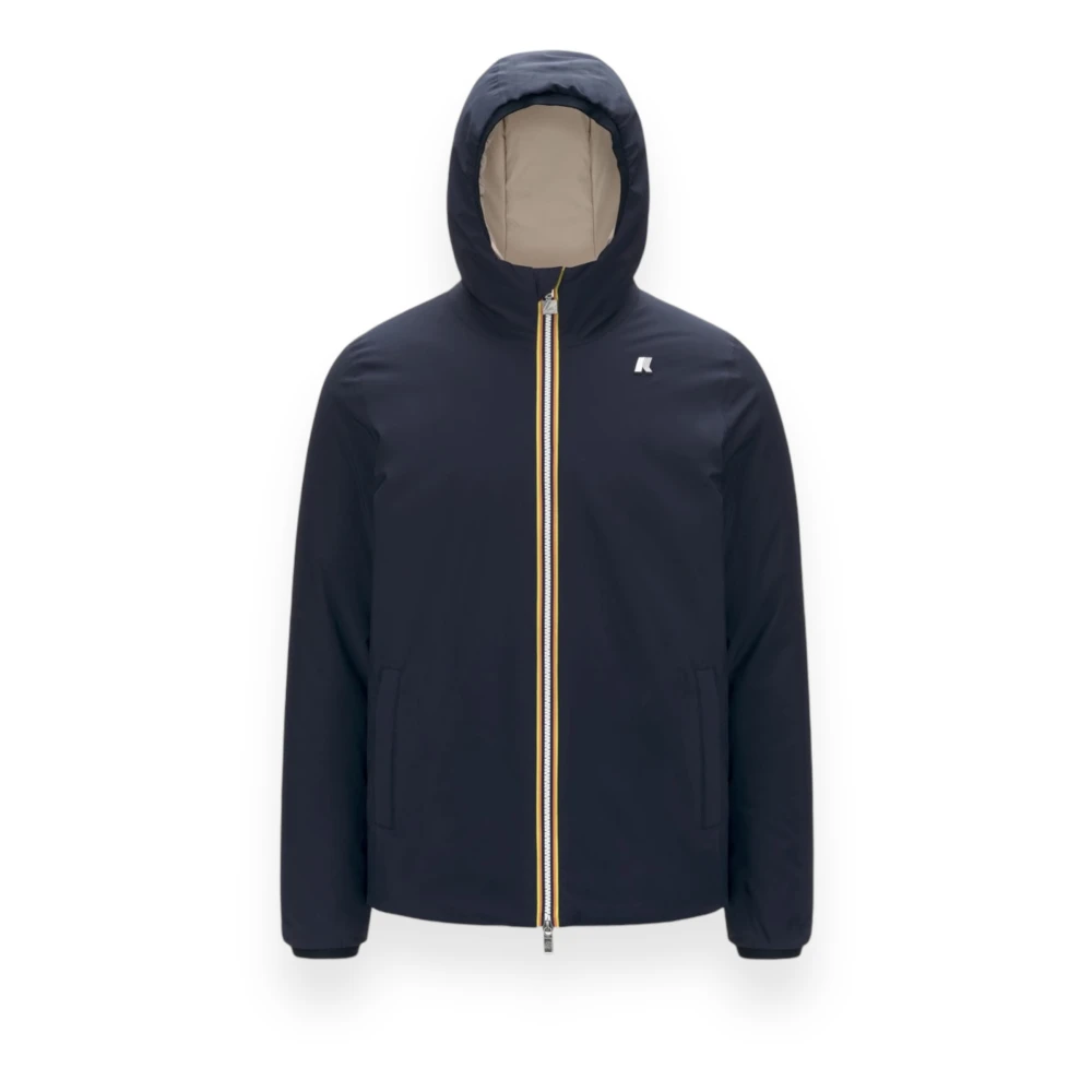 K-way Warm Dubbel Jack Blue Heren