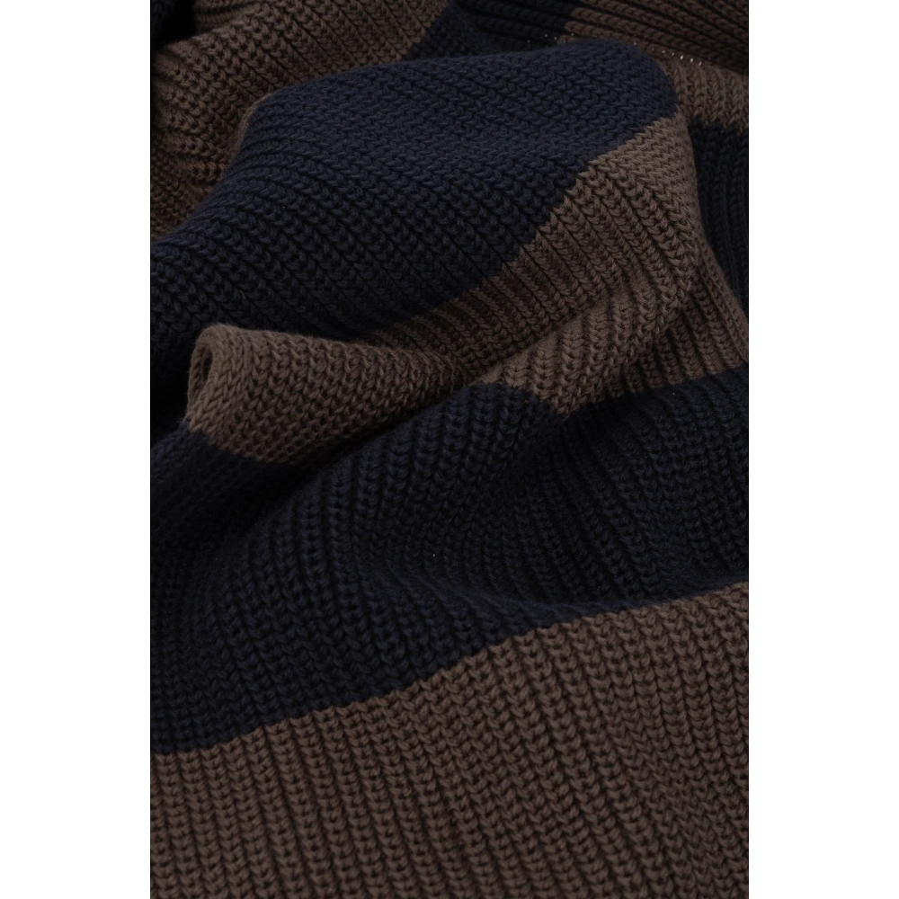 Moncler Katoenen sjaal Brown Heren
