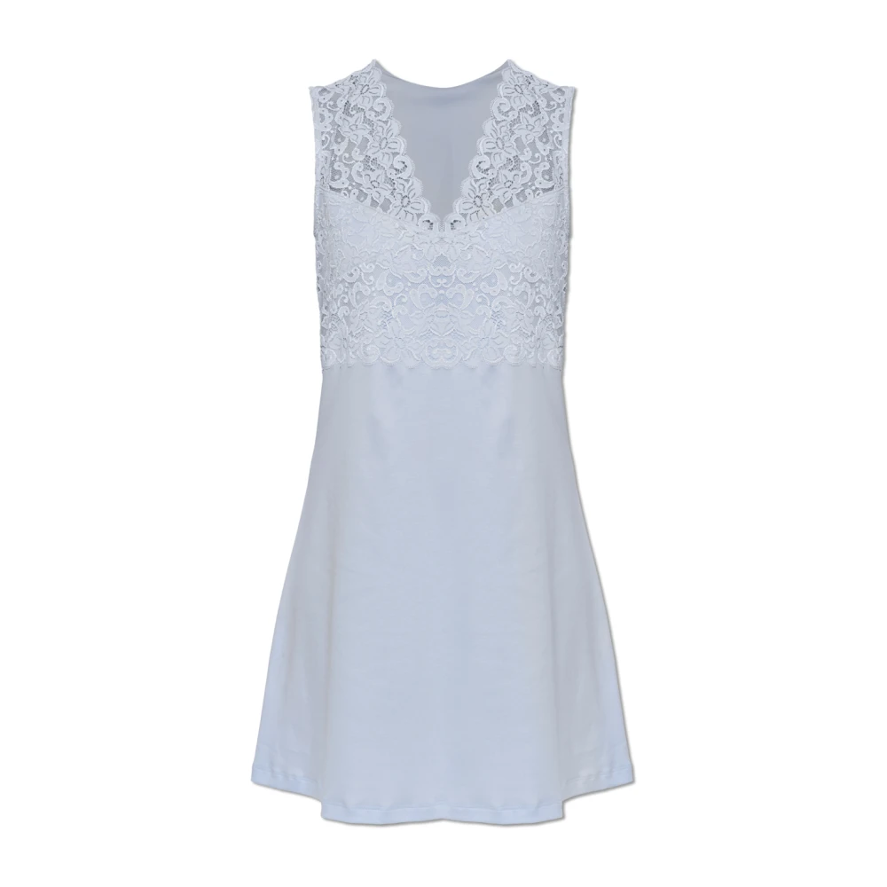 Hanro Donna Blu - Moments Nw Sleeveless Nightdress - Nightwear & Lounge - L